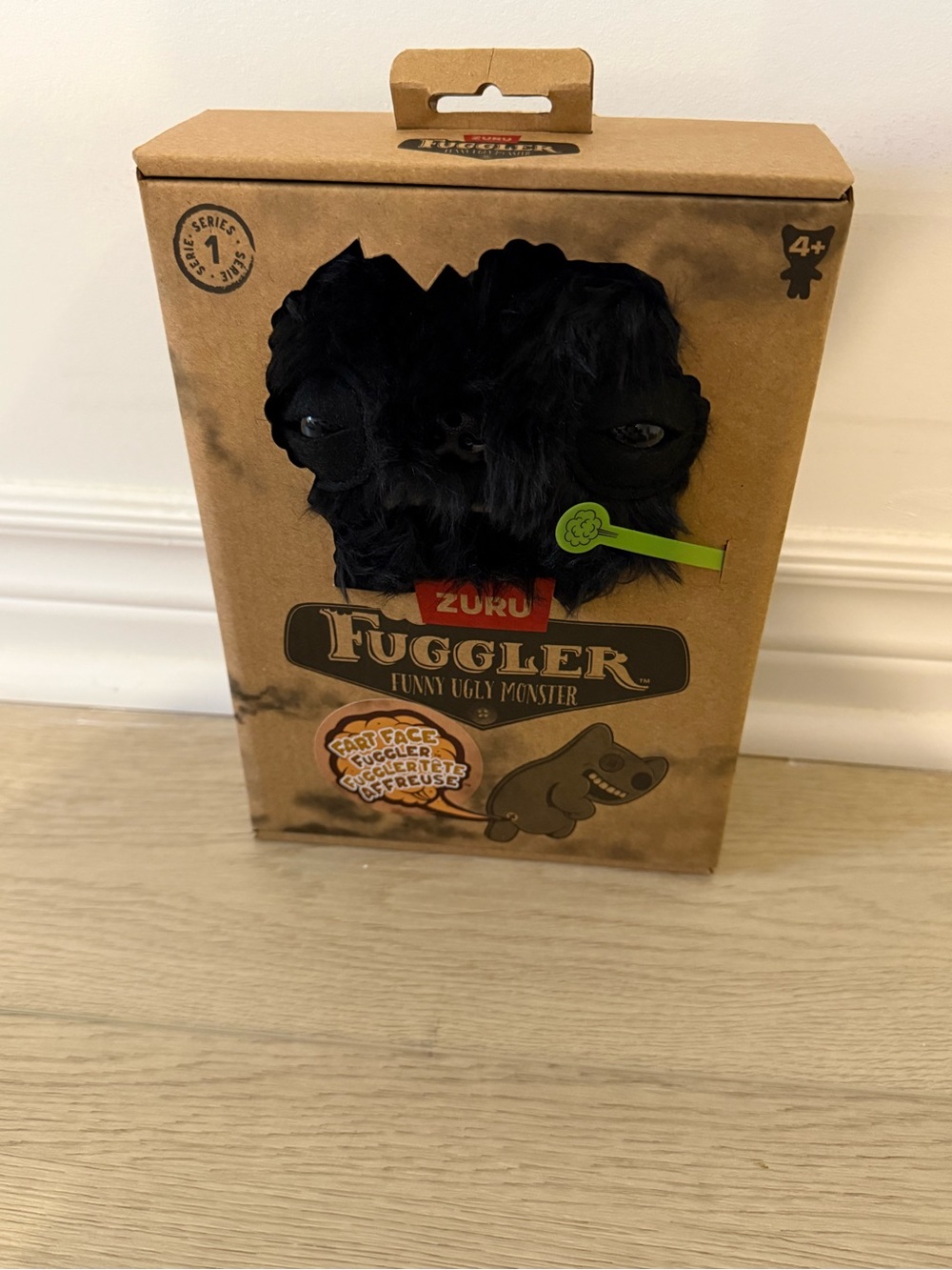 BNIB Zuru Fuggler Fart Face Fuggler - Munch Munch - 9” Plush